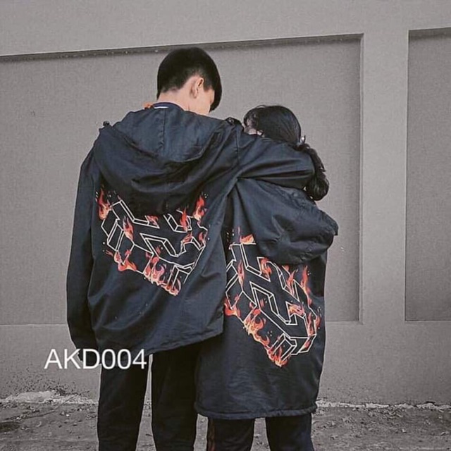 Khoác dù unisex