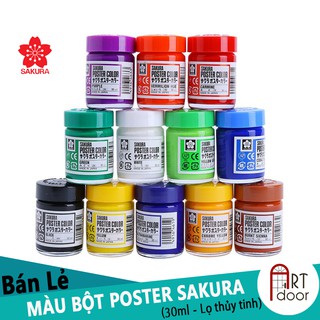 [ARTDOOR] Màu bột SAKURA Postercolors Hũ (30ml)