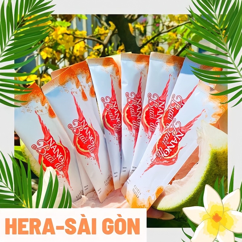 NƯỚC ÉP BƯỞI ĐỎ (1gói x 5g)