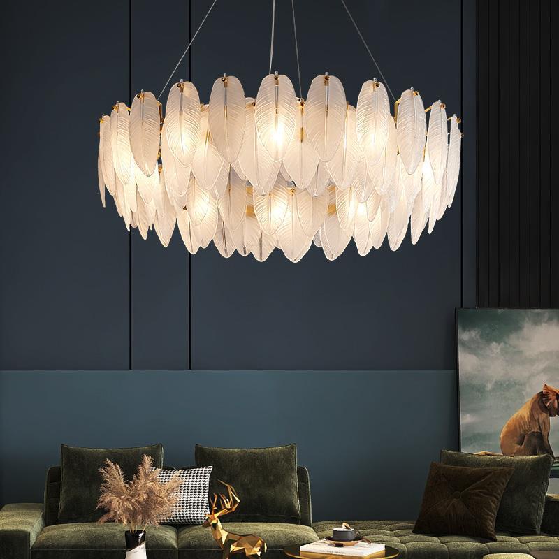 Đèn chùm MONSKY OFIGA pha lê D750mm phong cách châu Âu hiện đại, sang trọng - Tặng kèm LED.
