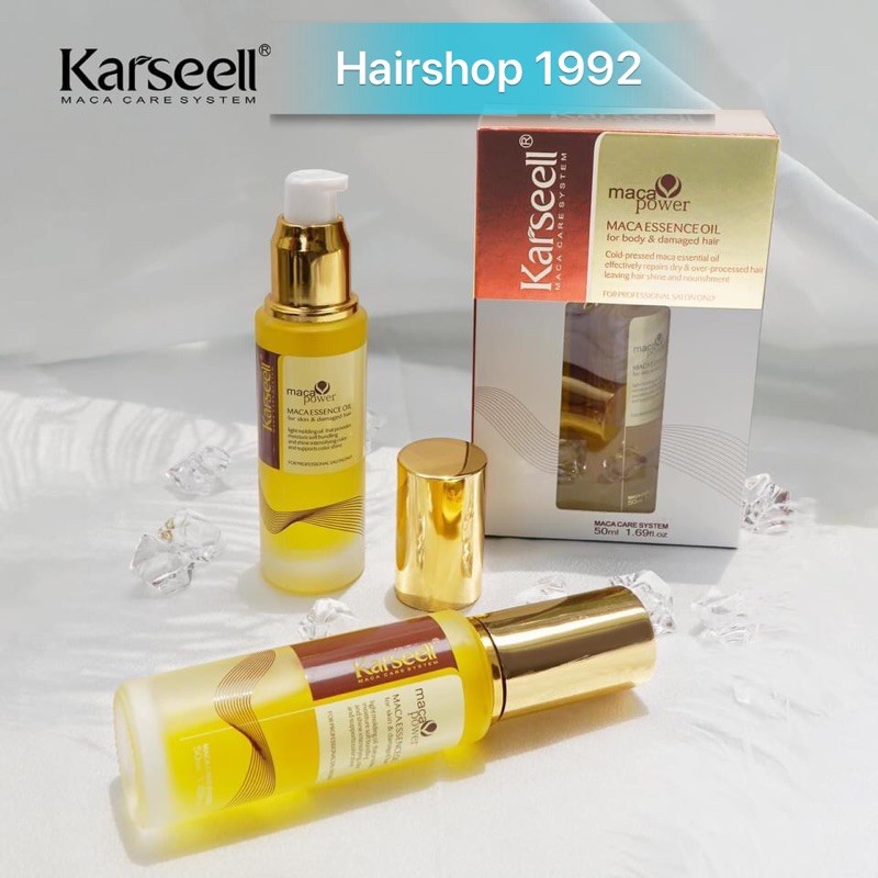 Tinh dầu dưỡng tóc Karseell , hair serum phục hồi tóc hư tổn hương nước hoa 50ml