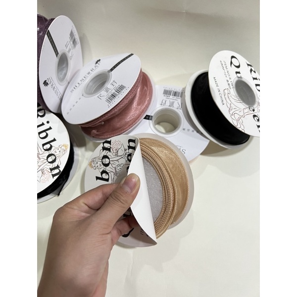 RUY BĂNG VOAN SÓNG 4cm x 10Yards