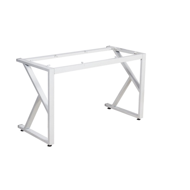 Bàn Chân Sắt Chữ K Mặt bàn Gỗ Cao Su 60 x 120 cm Chống Nước, Bàn Ăn, Làm Việc, Học Sinh, Văn Phòng