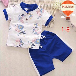 Đồ bộ bé trai họa tiết lạ mắt 3 tuổi 16kg