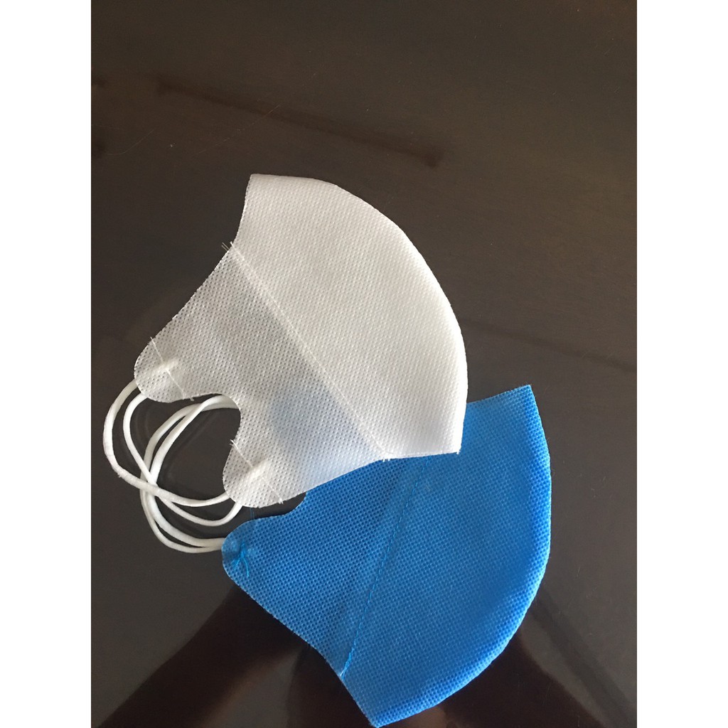 KHẨU TRANG VẢI KHÔNG DỆT 3D 2 LỚP | BigBuy360 - bigbuy360.vn