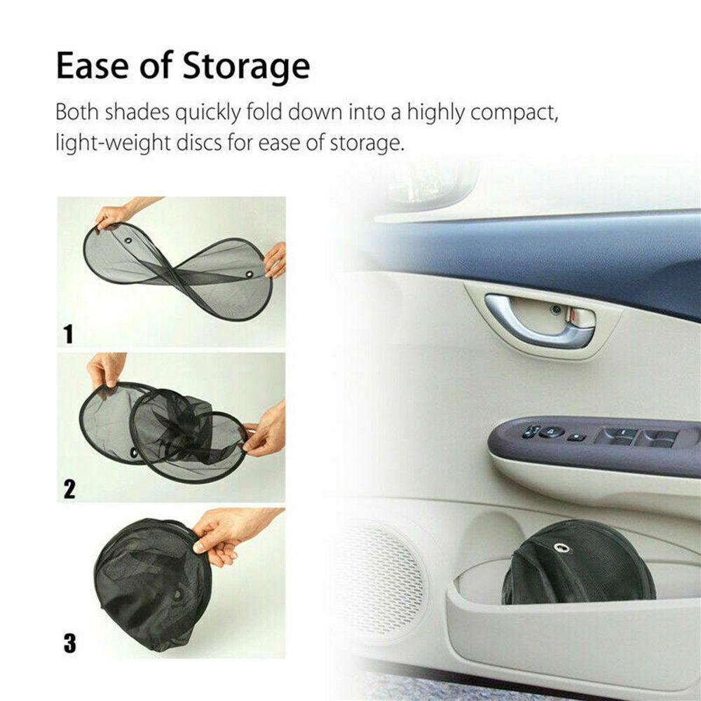 SUYO Bộ 2 TấM LướI TảN NhiệT GắN CửA Sổ Xe Hơi