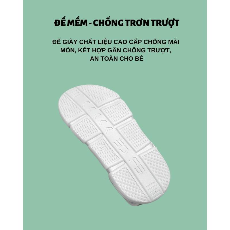 Dép quai hậu bé trai mềm chống trơn trượt Giày sandal cho bé trai đi học đi chơi- DB086