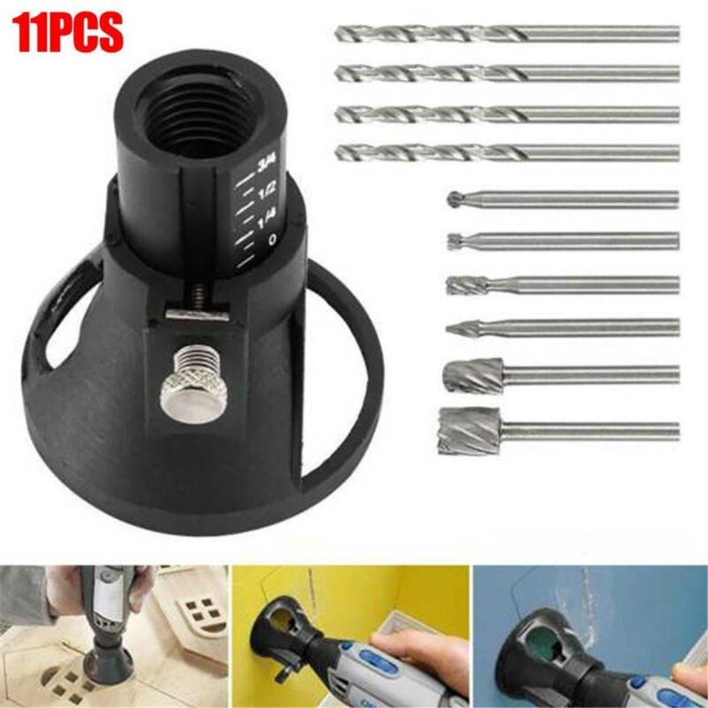 Bộ 11 Mũi Khoan Định Tuyến Đa Năng Dremel