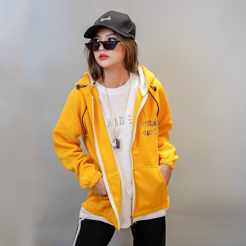 ÁO KHOAC NỈ HOODIES DÂY KÉO CỰC CHẤT DÀNH CHO CÁC BẠN TRẺ