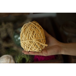 Dây cotton màu thắt macrame