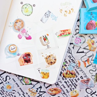 Sticker hộp pet - emo food
