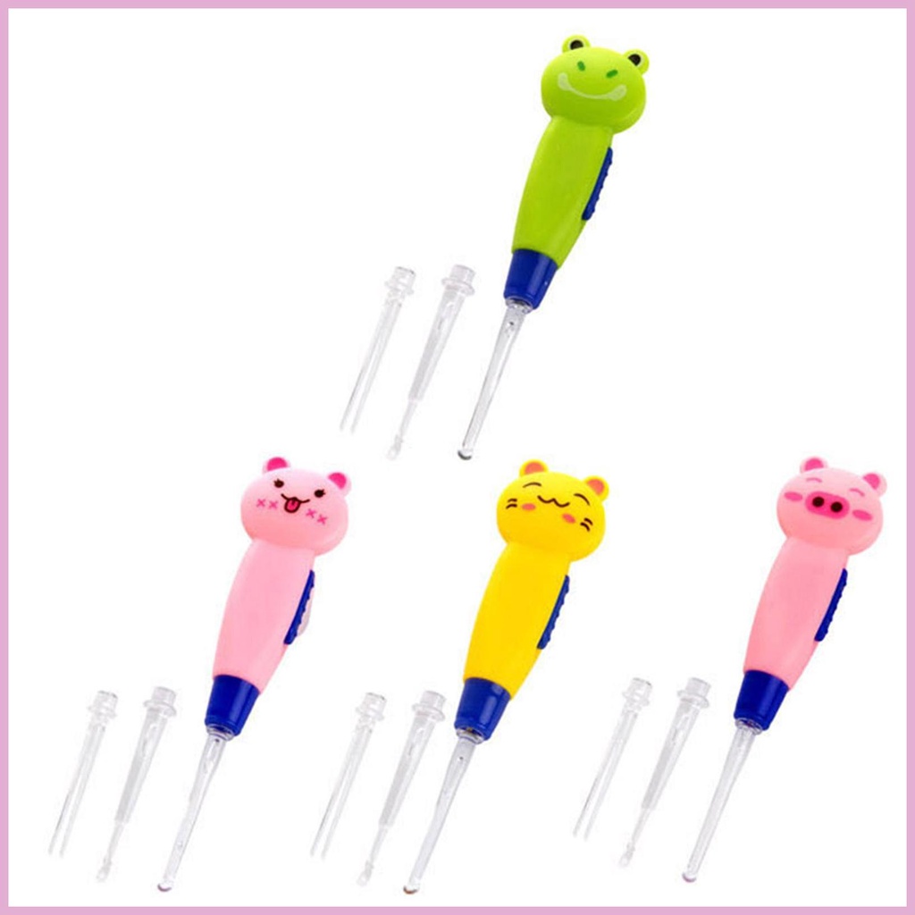 Dụng Cụ Lấy Ráy Tai Có Đèn LED An Toàn Cho Bé