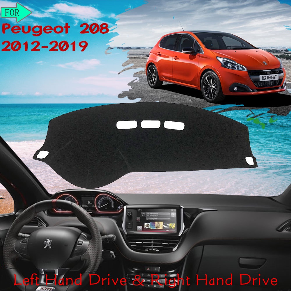 Thảm Lót Chống Nắng Cho Bảng Điều Khiển Xe Hơi Peugeot 208 2012~2019 Active Allure GTI 2015 2016