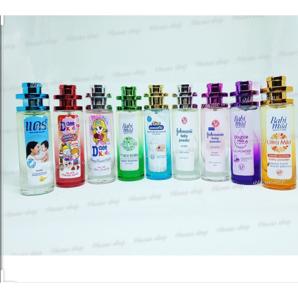 Nước Hoa Trẻ Em Johnson&Johnson Thái Lan – Mùi thơm tự orgnic cho bé thơm cả ngày và hết mùi chua của sữa