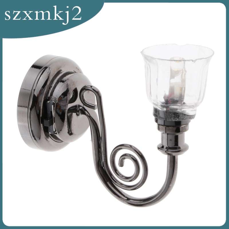 Đèn Gắn Tường Mini Chạy Pin Kiểu Cổ Điển 1: 12 Độc Đáo Trang Trí Nhà Búp Bê / Nhà Cửa