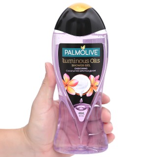 Sữa tắm Palmolive Tinh dầu Hương Hoa Sứ, Hoa Lan Trắng, Hoa Mẫu Đơn loại 400ml