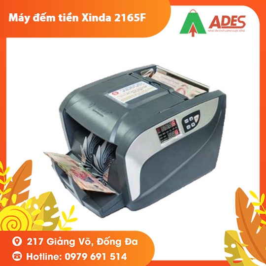 Máy đếm tiền Xinda 2165F hiện đại nhất hiện nay - Chĩnh hãng BH 12 tháng