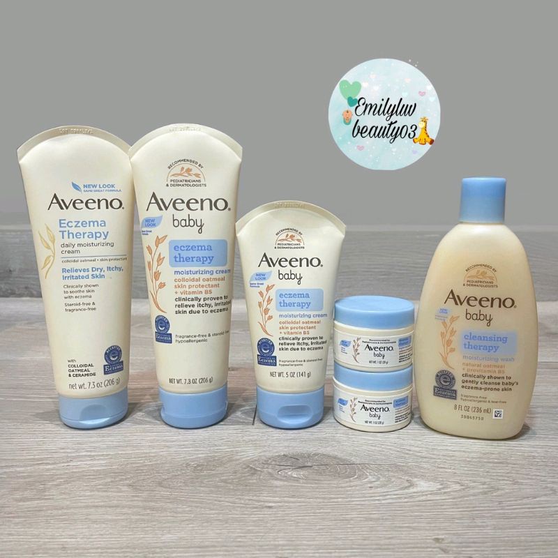 Kem chàm nẻ cho bé Aveeno Baby Eczema