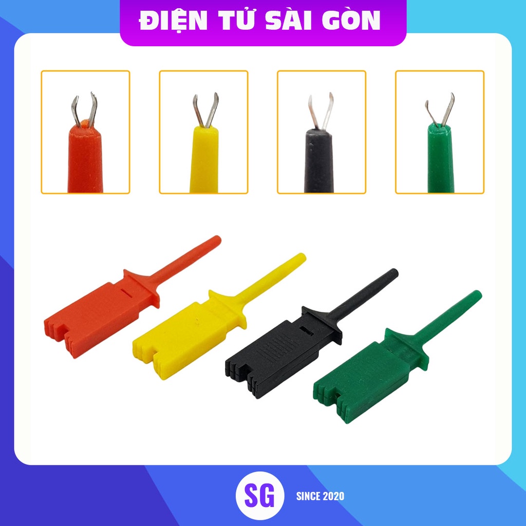 Móc kẹp kiểm tra linh kiện điện tử logic