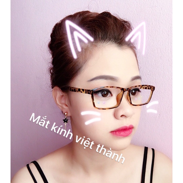 Gọng Nhựa Dẻo Da Beo Phom Vuông