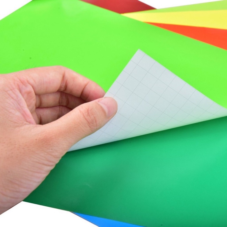 ⚡️[KHO Sỉ - RẺ VÔ ĐỊCH] Giấy thủ công Xấp 7tờ có keo/ Không keo có kẻ caro 17x21