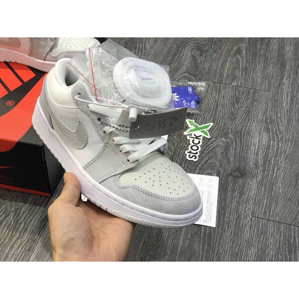 Siêu Phẩm Giày Thể Thao Sneaker J.D Pa.ri Xám Trắng Cao Cấp Ảnh thật + freeship