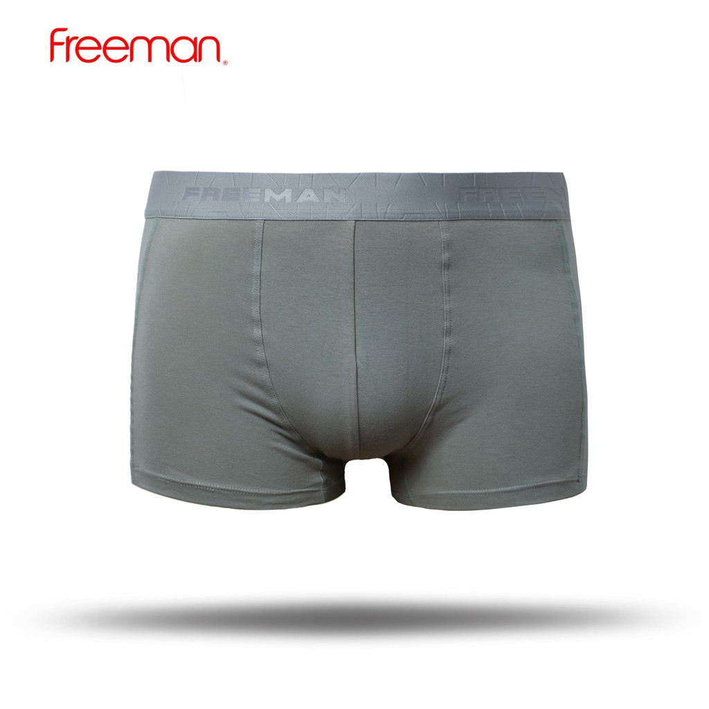 Quần lót boxer nam Freeman, chất liệu cotton thoáng mát, thấm hút mồ hôi tốt BO510