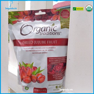 Táo đỏ hữu cơ Organic Traditions 340g