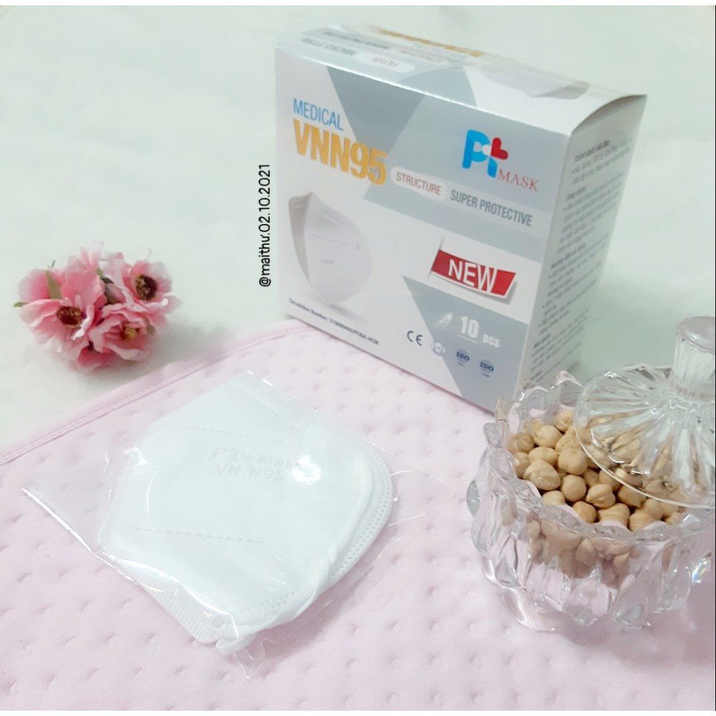 Thùng 50 hộp khẩu trang y tế N95 không van 5 lớp dày Phương Tuyến