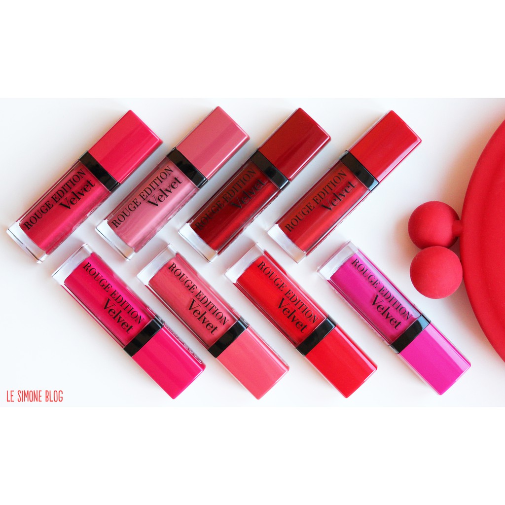 Son kem lì Bourjois rouge edition velvet