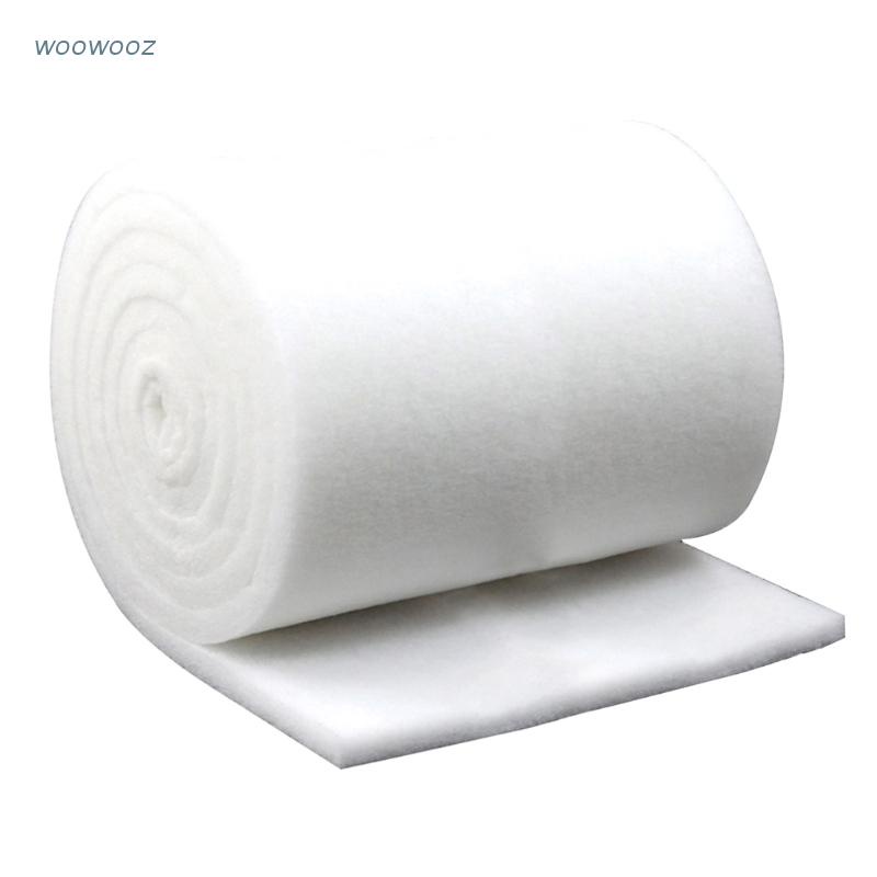 40x100cm White Aquarium Filter Media Pad Biochemical Cotton Foam Thicken Sponge Roll Fish Tank Water Cleaning Supplies