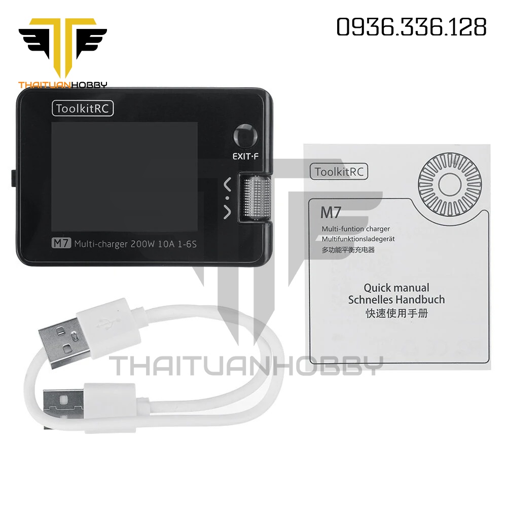 Sạc Pin ToolkitRC M7 200W