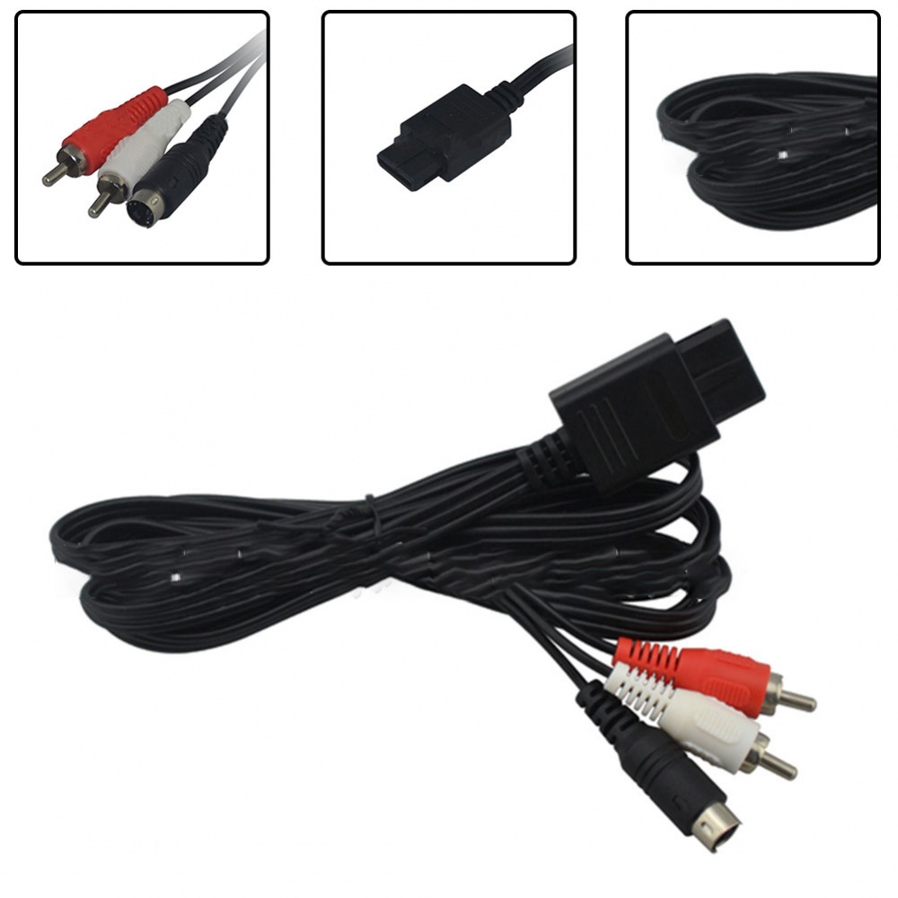 Dụng Cụ Cáp Kết Nối N64 S Video SNES SVHS Chất Lượng Cao