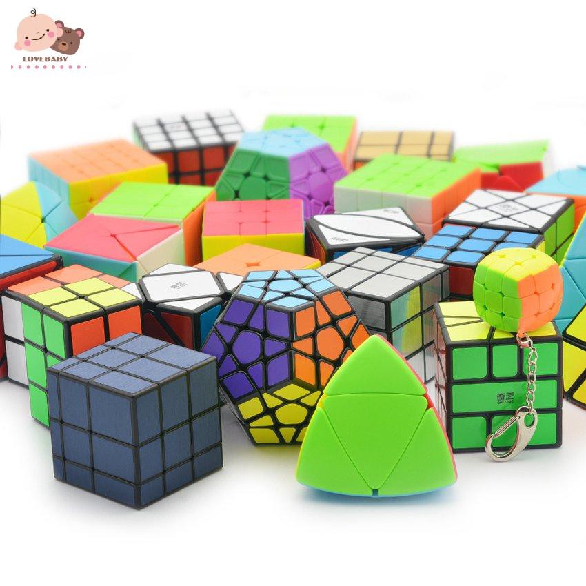 Khối Rubik 2x2 / 3x3 X 3 / 4x4 X 4 / 5x5 X 5 Đồ Chơi Thử Thách Trí Tuệ Mượt Mà Độc Đáo