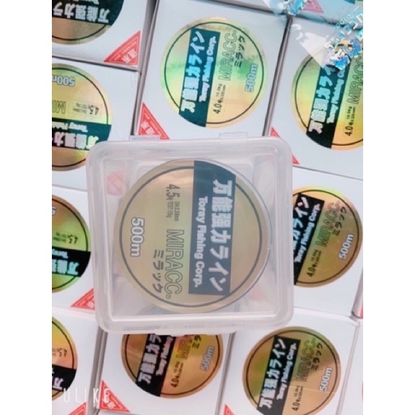 Cước câu cá Miracc 7 màu 500m