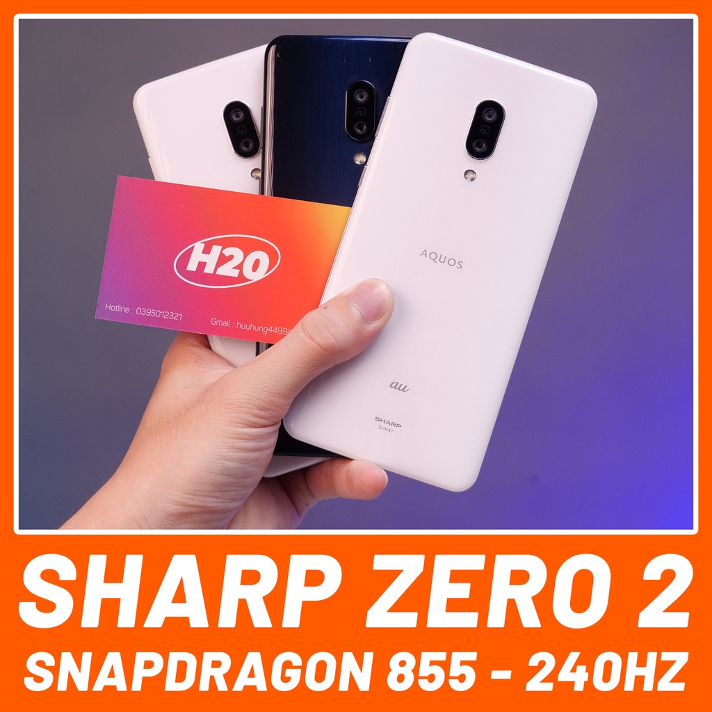 Điện Thoại Sharp Zero 2 - Snapdragon 855, Amoled 240Hz