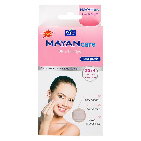 Miếng dán mụn Mayancare giảm sưng ngăn ngừa sẹo mụn