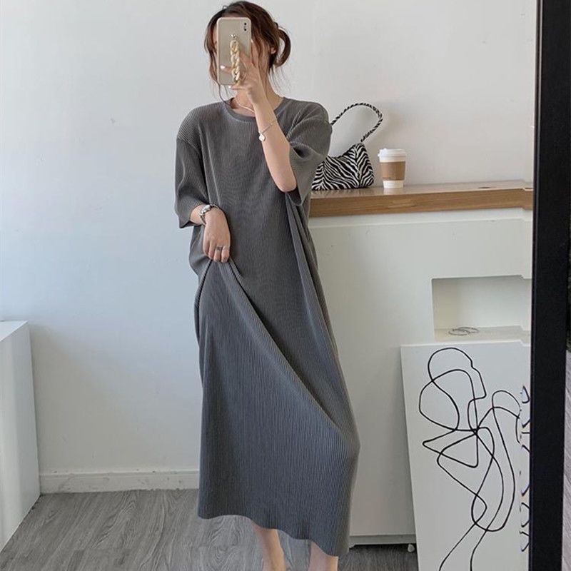 Đầm Xếp Ly Dáng Rộng Phong Cách Dành Cho Nữ