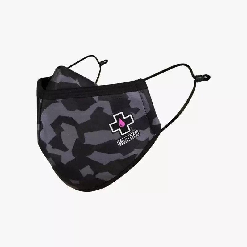 Khẩu trang 3 lớp kháng khuẩn MUC OFF REUSABLE FACE MASK - URBAN CAMO