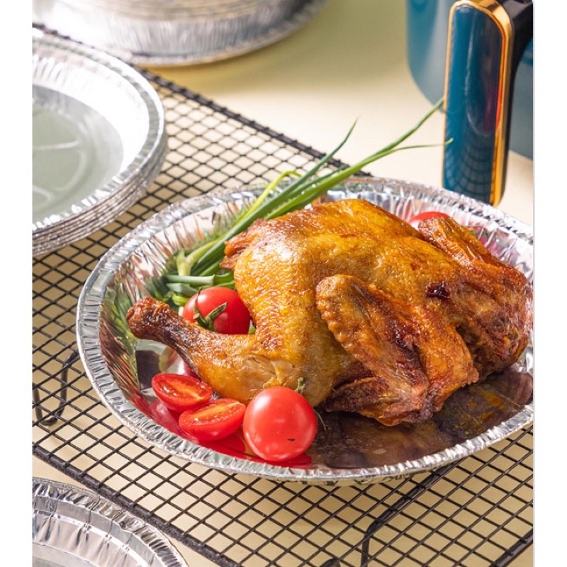 Sét 10 Khay Bạc Lót Nồi Chiên Không Dầu Chống Dính