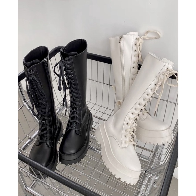 Boots cổ cao đế dày