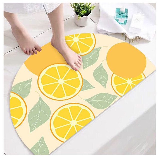 Thảm cửa, thảm lông mịn xuất Nhật size 40 x70 cm