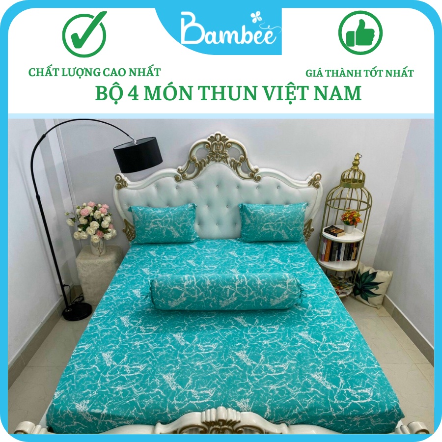 Bộ Ga Thun Lạnh Hàn Quốc