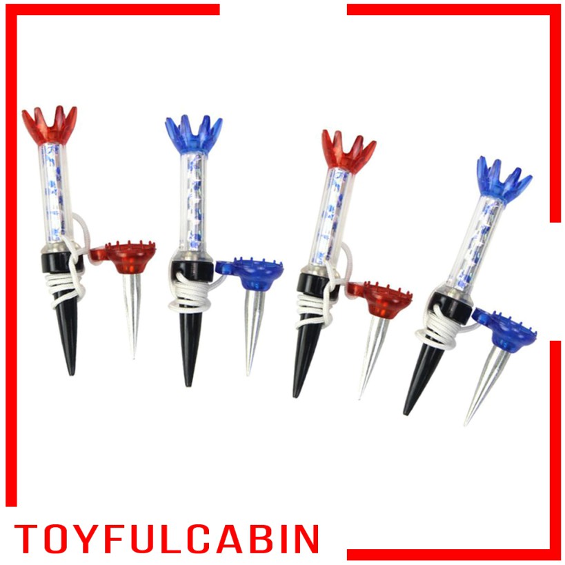 Set 4 Tee Golf Từ Tính Có Thể Điều Chỉnh Độ Cao 70mm &amp; 80mm
