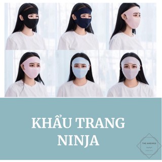 [HÀNG ĐẸP] Khẩu trang Ninja che mặt chống nắng, chống bụi