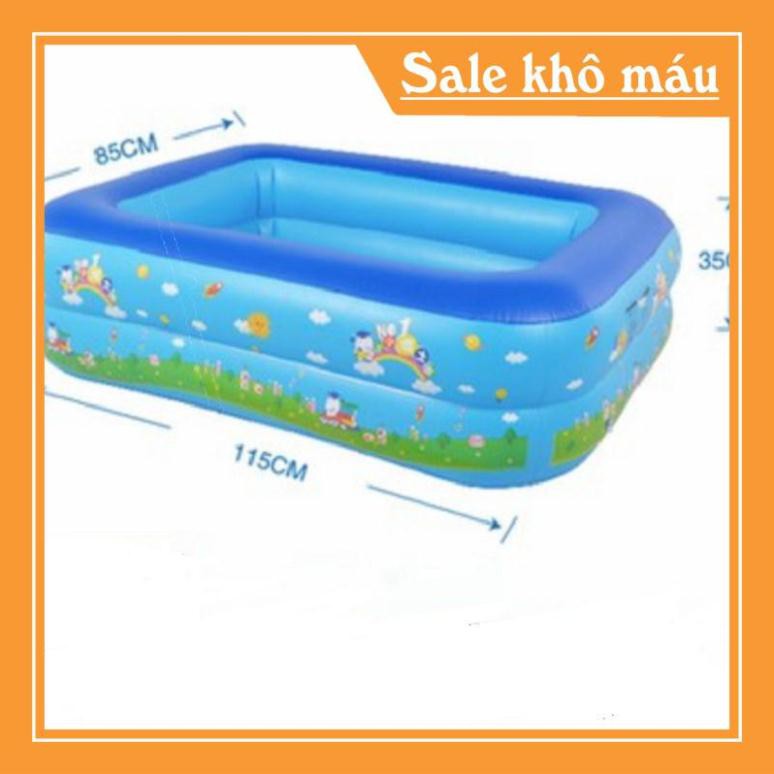 [FreeShip – Sale khô máu] [FREE SHIP] BỂ BƠI 3 TẦNG CHỮ NHẬT 1,3M(DEAL CHUẨN)