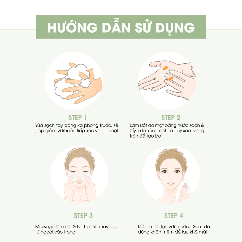 Sữa rửa mặt trắng da Truesky chiết xuất nha đam dạng tạo bọt 60ml - Arbutin Cleanser.