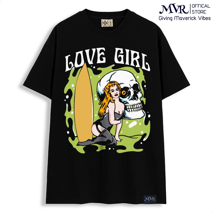 Áo thun nam phông nữ love girl phong cách hip hop big size local brand MVR BB4331