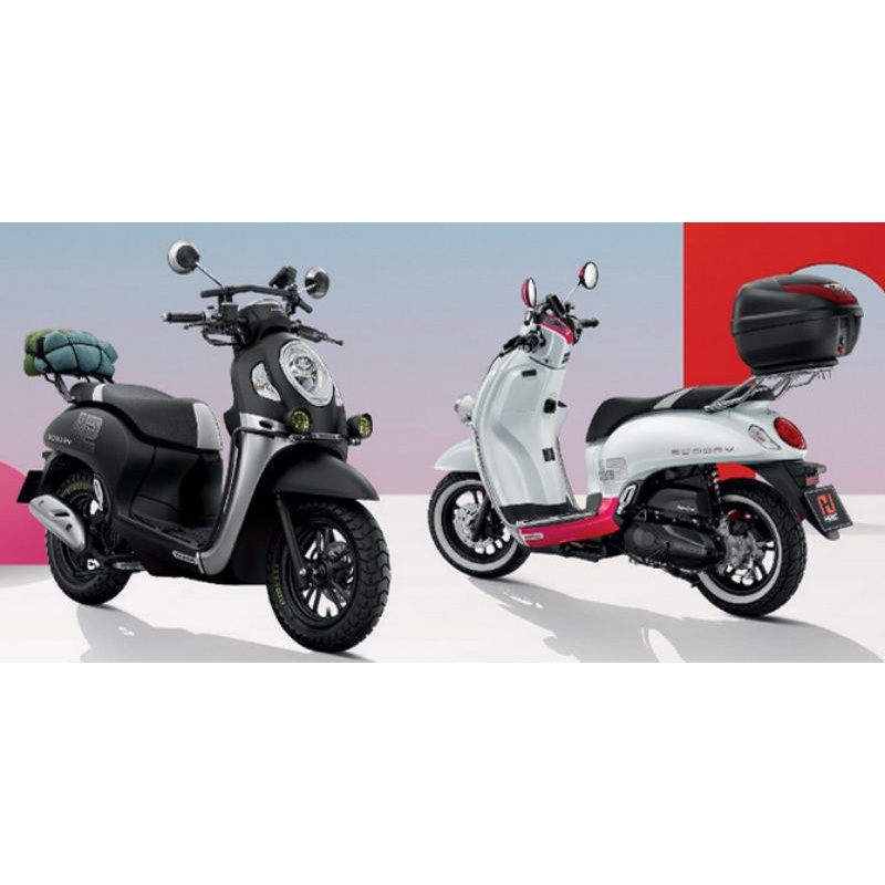 Thảm chân xe SCOOPY 2021-2023 Honda H2C Thailand