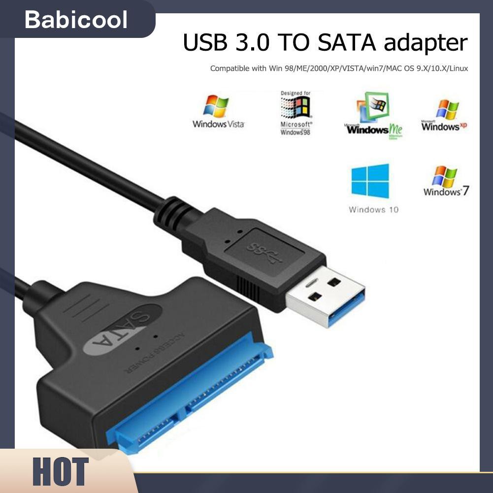 Cáp Chuyển Đổi Usb 3.0 Sang Sata Cho Ổ Cứng 2.5 Inch Ssd Hdd | BigBuy360 - bigbuy360.vn